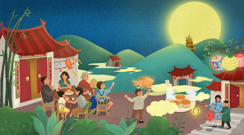 中秋節(jié)的說說，關(guān)于中秋節(jié)的句子